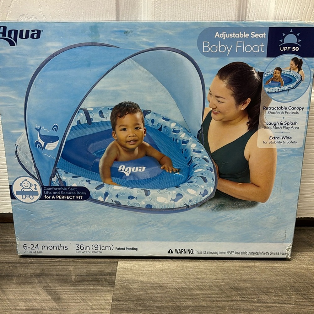 NEW Adjustable Seat Baby Float